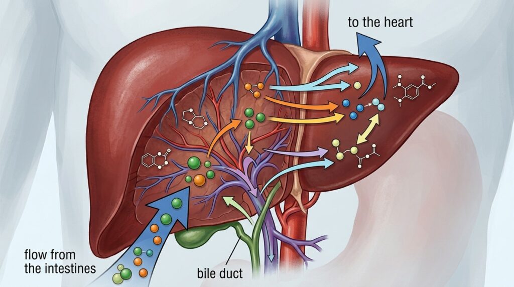 The human liver quickly breaks down theobromine and caffeine into safe substances