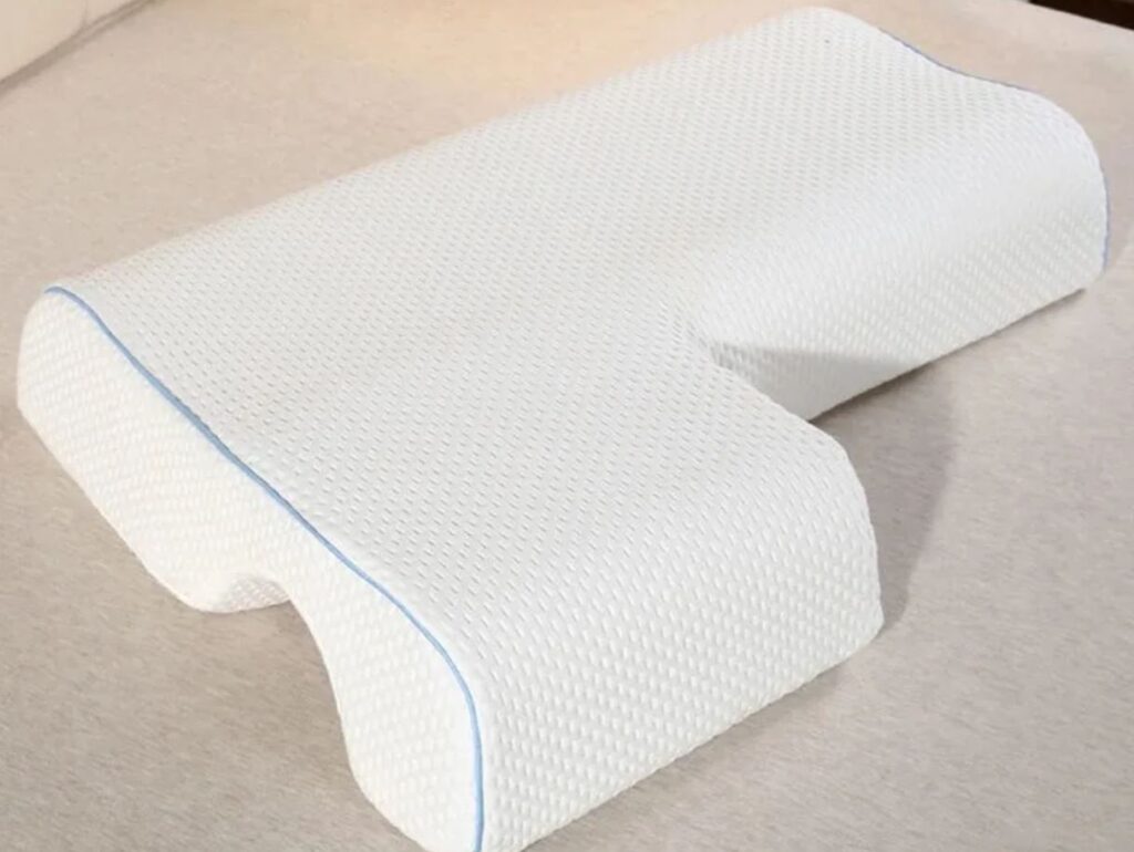 A great pillow for those who like sleeping on their arm