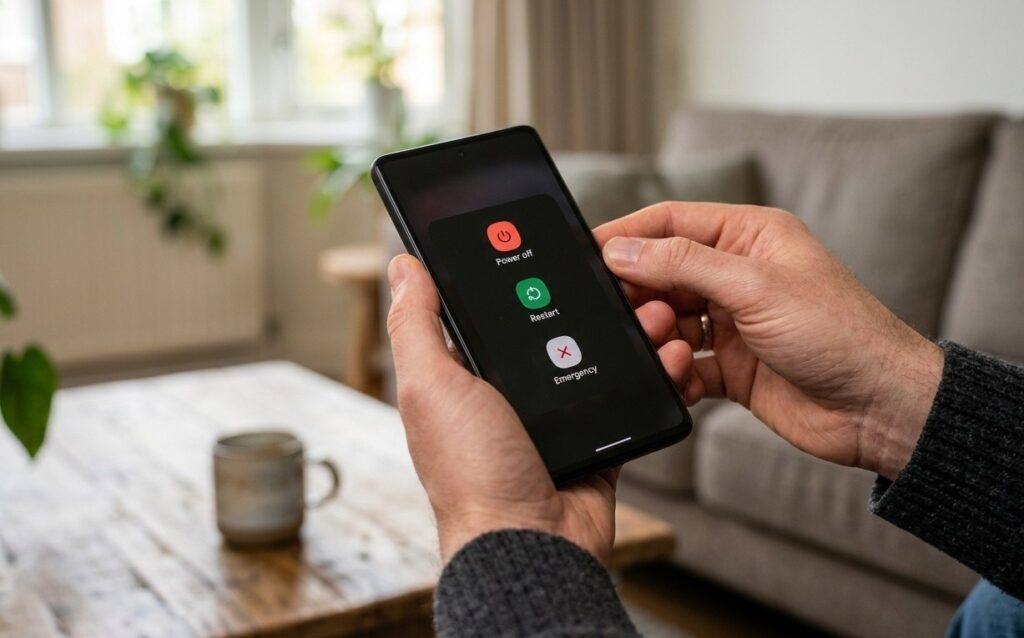 Learning how to properly turn off Android