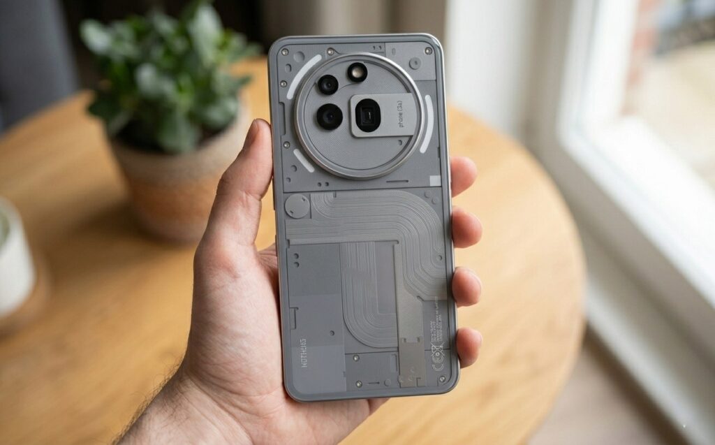 An unusual and awesome Nothing smartphone