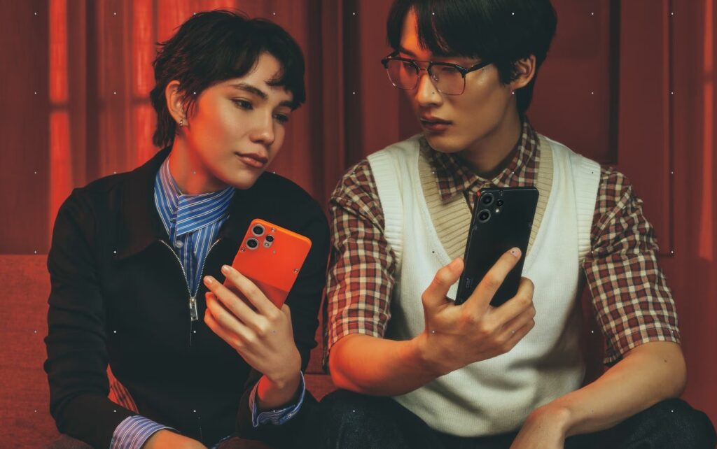 A stylish smartphone from London. Image: Nothing. Photo.