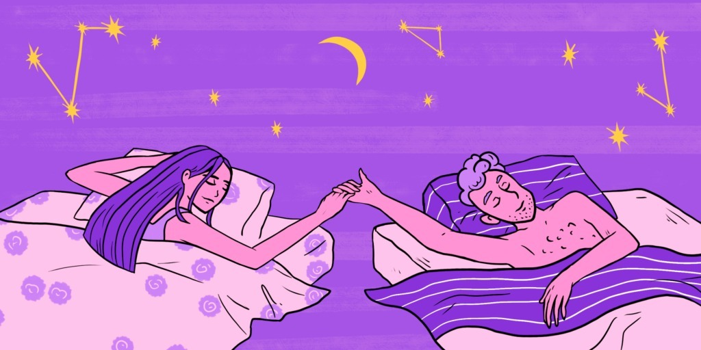 Sleeping apart means sleeping peacefully and getting enough rest. Image source: lifehacker.ru. Photo.