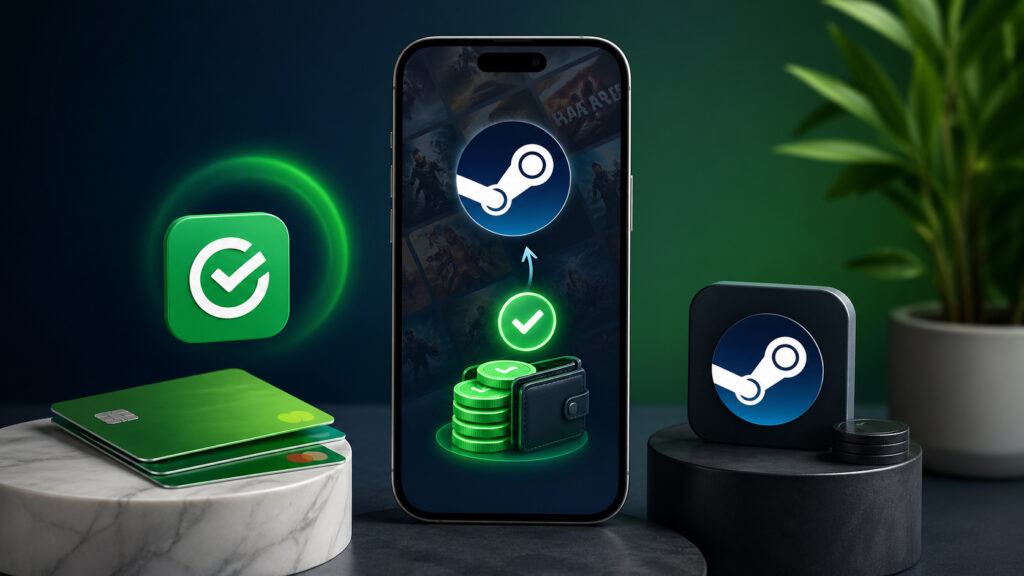 Quickly top up your Steam account via Sberbank. Photo.