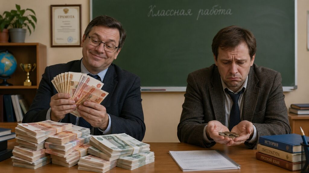 A study showed that teacher salaries vary greatly around the world. Photo.