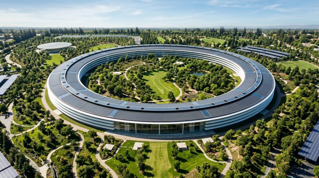 Apple Park headquarters — the place where the company's key decisions are made