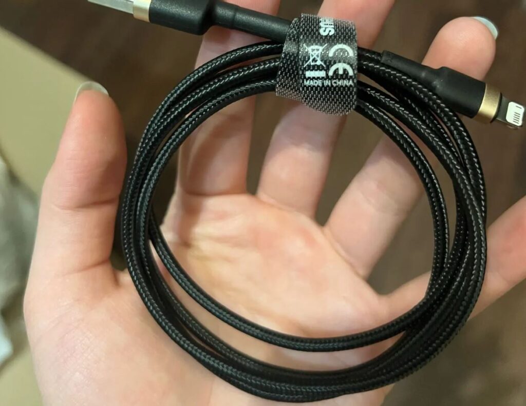 The same cables were available at IKEA, but cost more