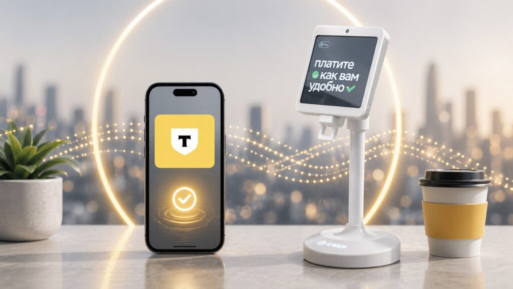 T-Bank now lets you pay with your phone even without internet. Photo.