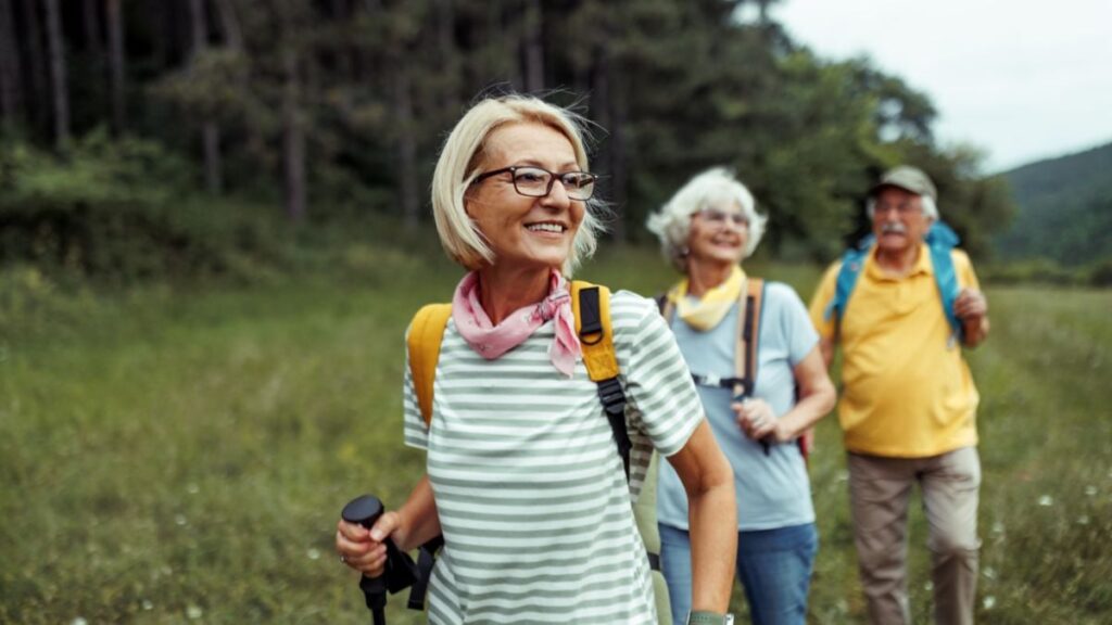 What exercises help maintain the health of aging joints? Photo.