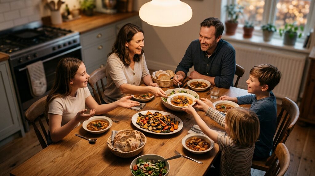 Shared dinners, hugs, and everyday little things — all of this subtly brings the microbiomes of family members closer together