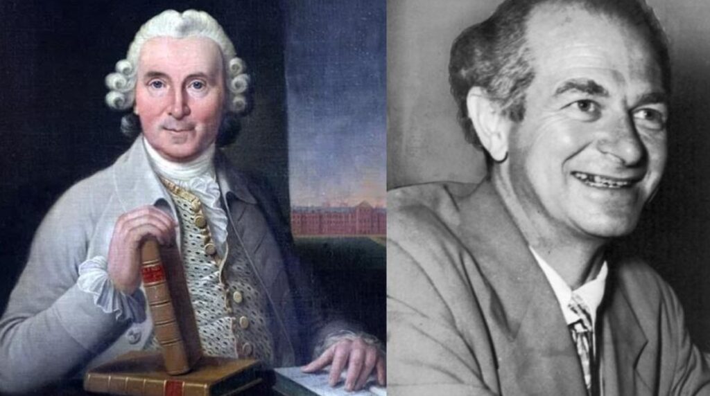 James Lind and Linus Pauling. Photo.