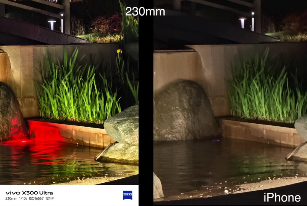 Total dominance of vivo X300 Ultra at zoom. Image: ben's gadget reviews. Photo.