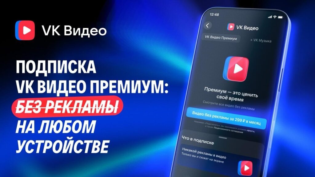 The subscription removes ads and nothing more. Image: VK
