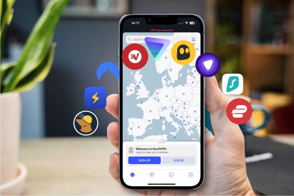 VPN apps in the App Store. At Roskomnadzor's request, Apple removed a large number of VPNs from the Russian App Store. Photo.