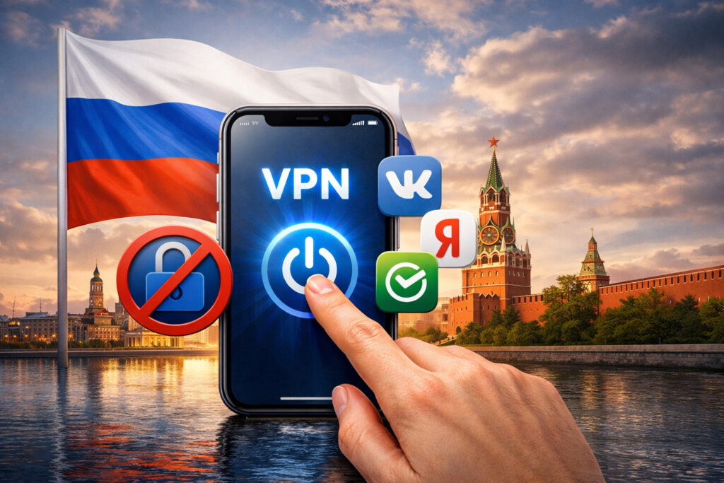 You can turn off VPN with one tap. Photo.
