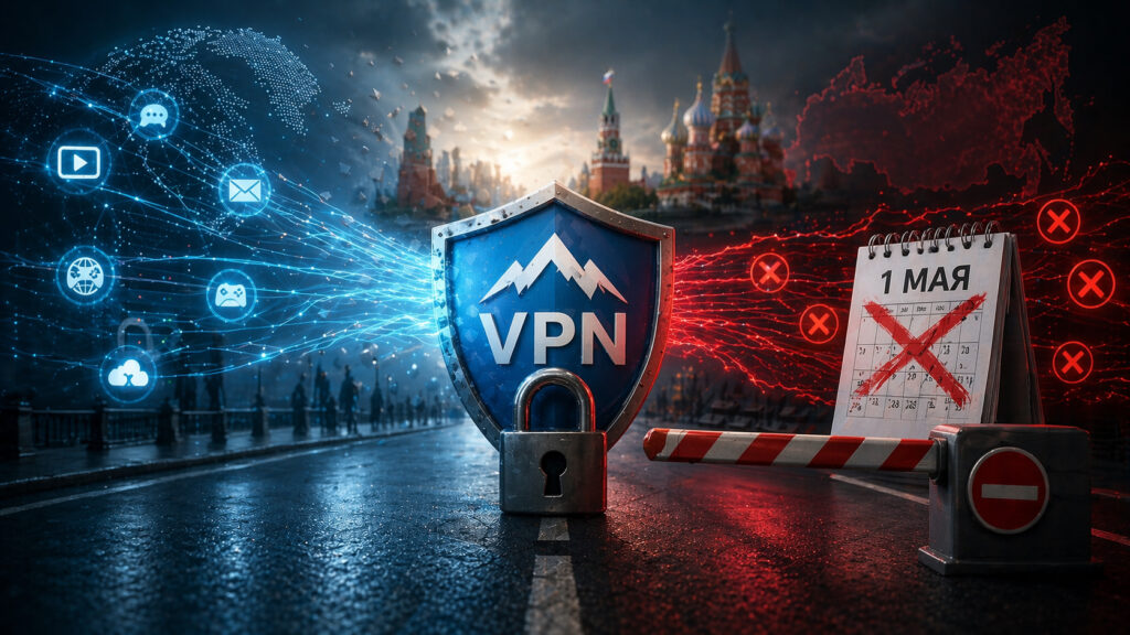 The May Day VPN charge appears to be slightly delayed. Photo.