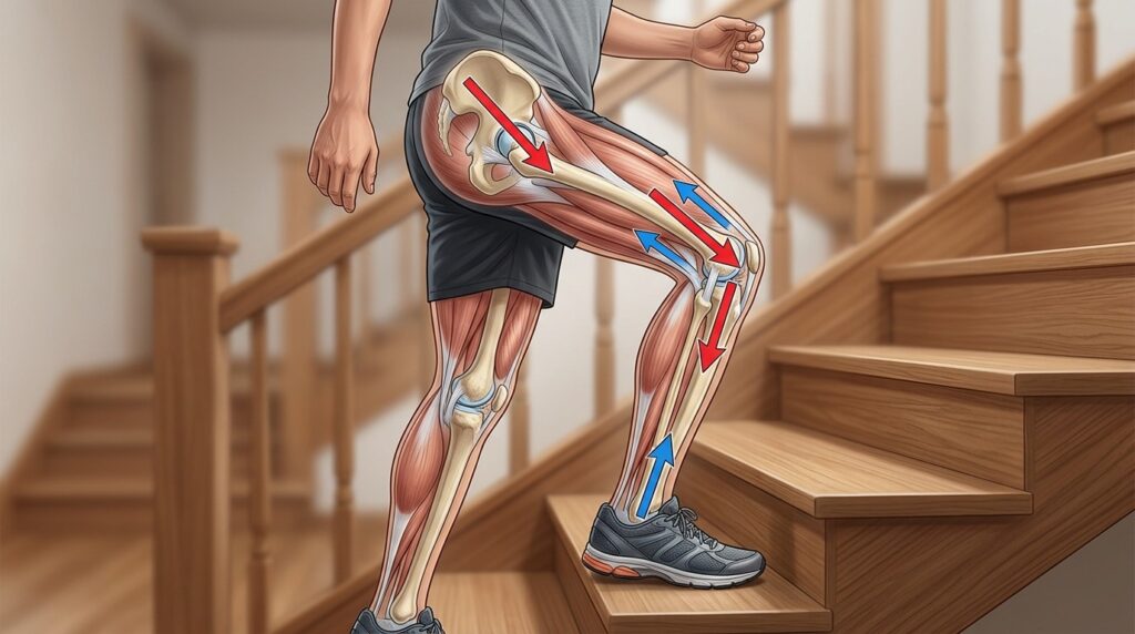 Knees and hip joints withstand far greater loads than sitting cross-legged. Photo.