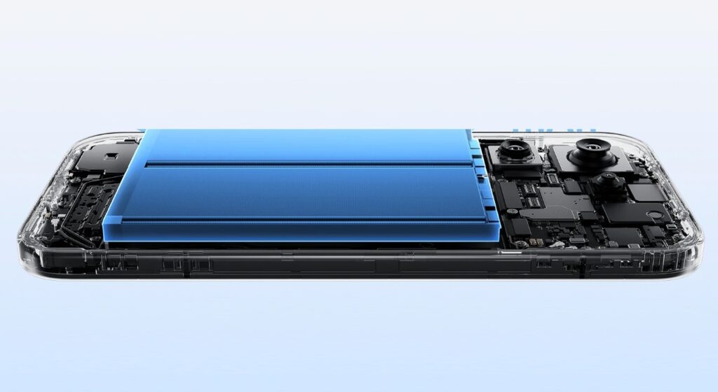 The smartphone will have a massive battery. Image: Xiaomi