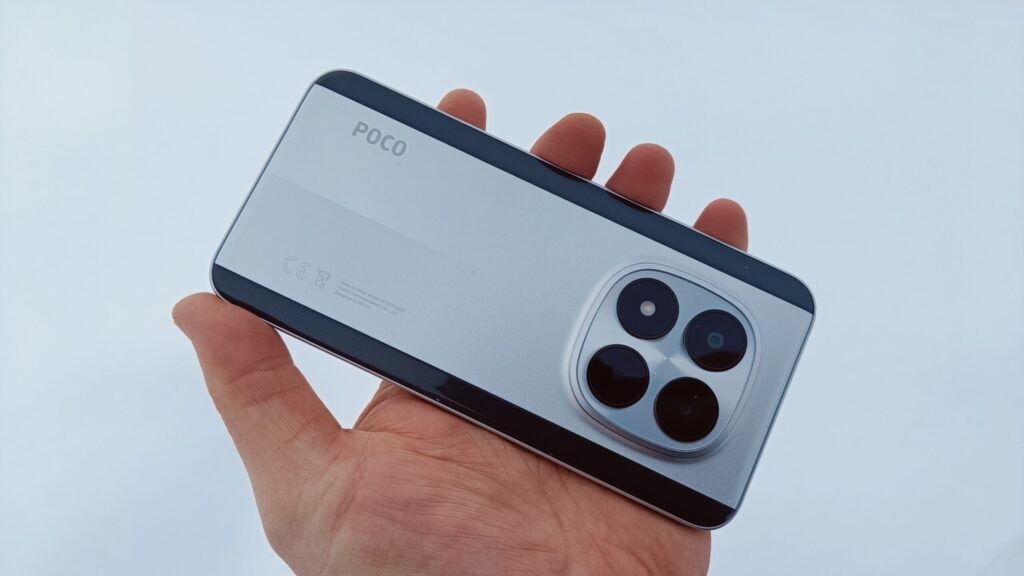 POCO M8 Pro 5G smartphone with water resistance
