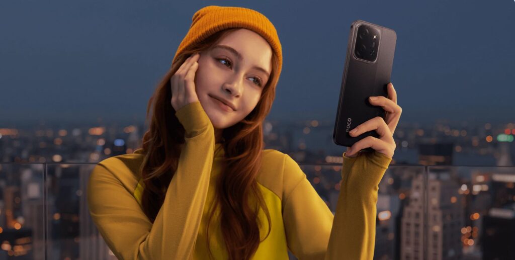POCO C85 — An affordable smartphone under 10,000 rubles. An ideal option for those who need the most affordable device. Image: mstore.ie. Photo.