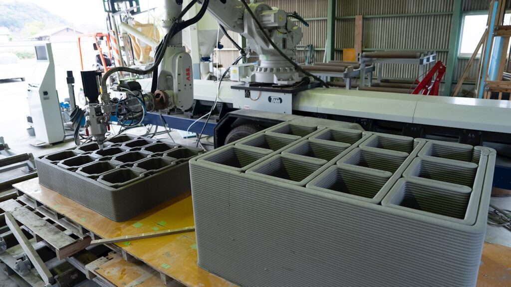 ABB robot at work. Photo.