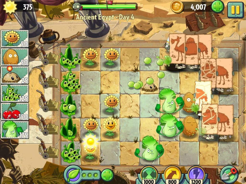 The plants vs. zombies game needs no introduction. People have been playing it for years