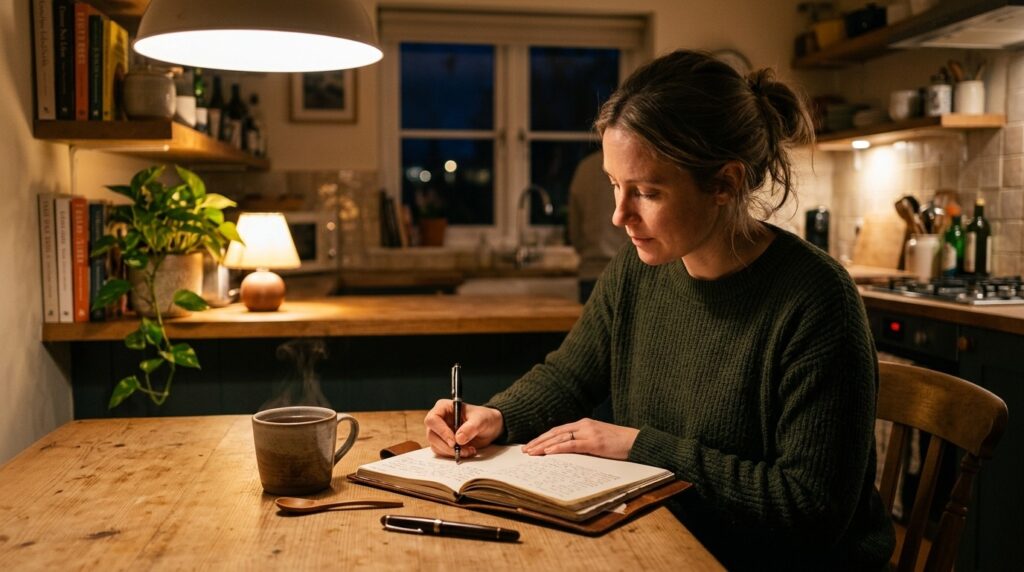 Writing down what's still good in your life is a simple way to regain perspective