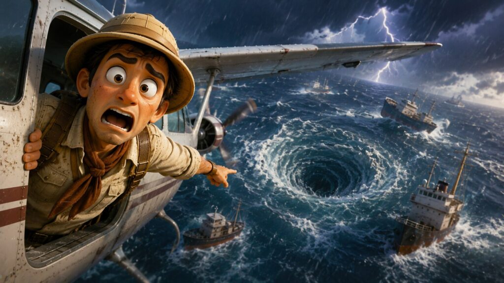 As a child, the Bermuda Triangle seemed like something mystical. Ships disappeared, planes went missing, even compasses didn't work — nothing could enter it and come out normally. Photo.