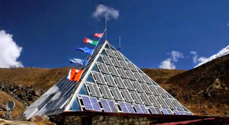 Pyramid Laboratory in Sagarmatha National Park, Nepal. Photo.