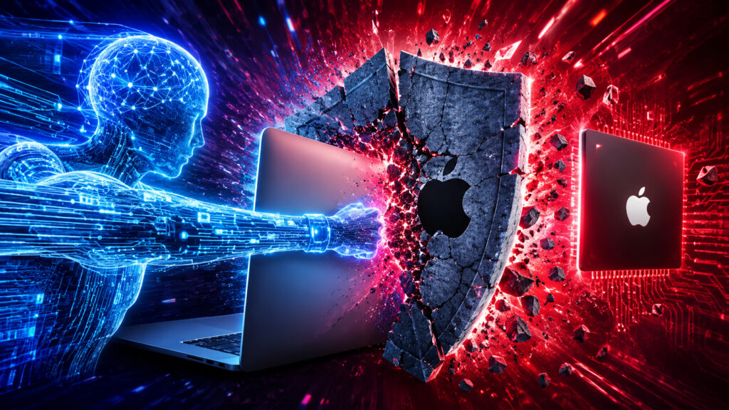 The vaunted macOS protection was dismantled in just a few days. Photo.