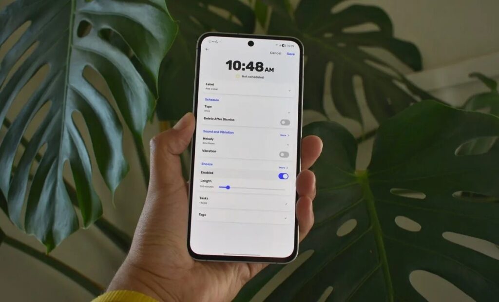 An app that looks like the standard Android alarm. Image: androidauthority.com