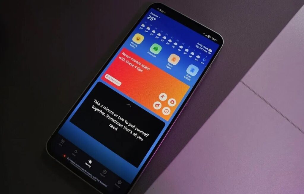A very loud alarm that's hard to shut off. Image: androidauthority.com