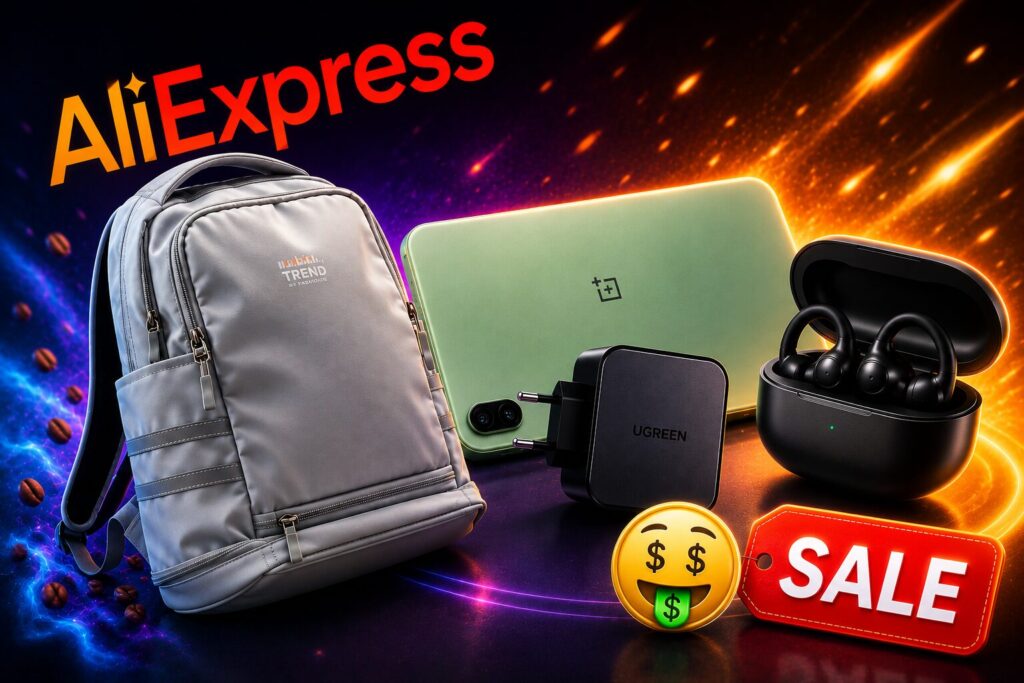 Big sale on AliExpress! Time to stock up while the exchange rate is at its lowest. Photo.