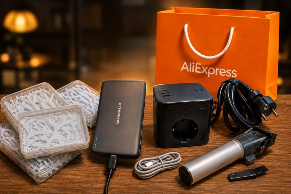 Another ten products. This time — uncharted territory from AliExpress
