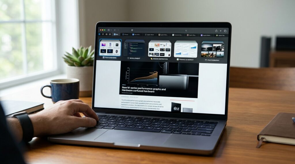 Multiple tabs in Safari — what Apple wants to automatically organize into groups