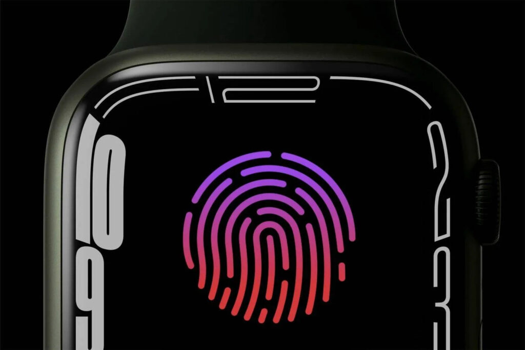 Why Apple abandoned Touch ID in Apple Watch. Unfortunately, a fingerprint sensor in Apple Watch is not expected. Photo.