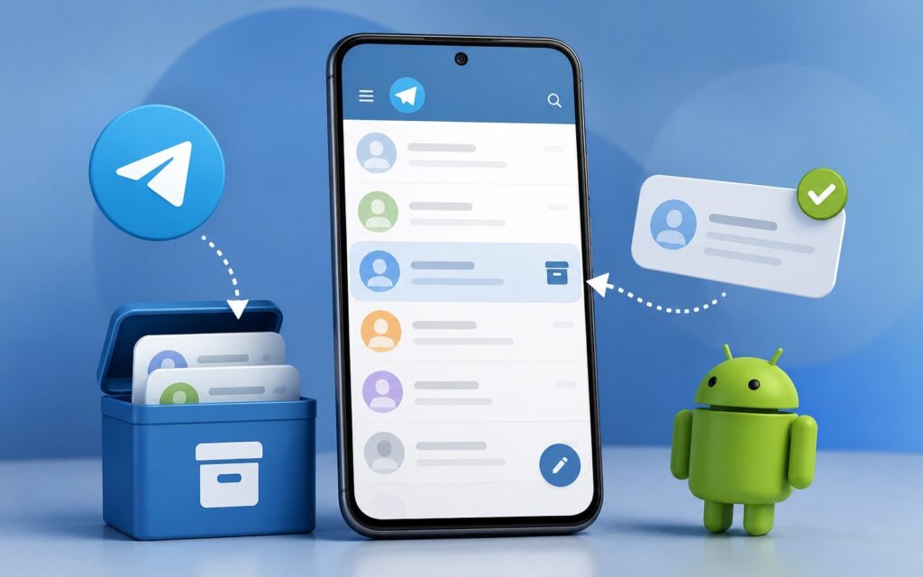 Understanding the archive in Telegram