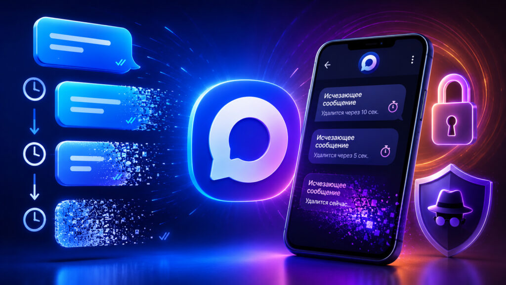 Understanding the situation with disappearing messages in MAX. Photo.