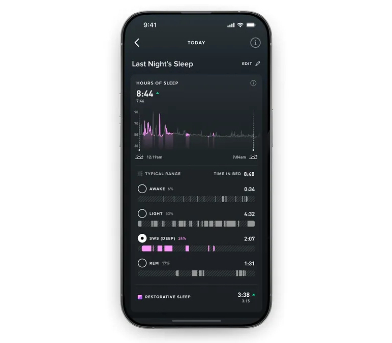 Whoop vs. Apple Health: Where Sleep Data Is Easier to Understand. Whoop's app, you could say, is overloaded. Photo.