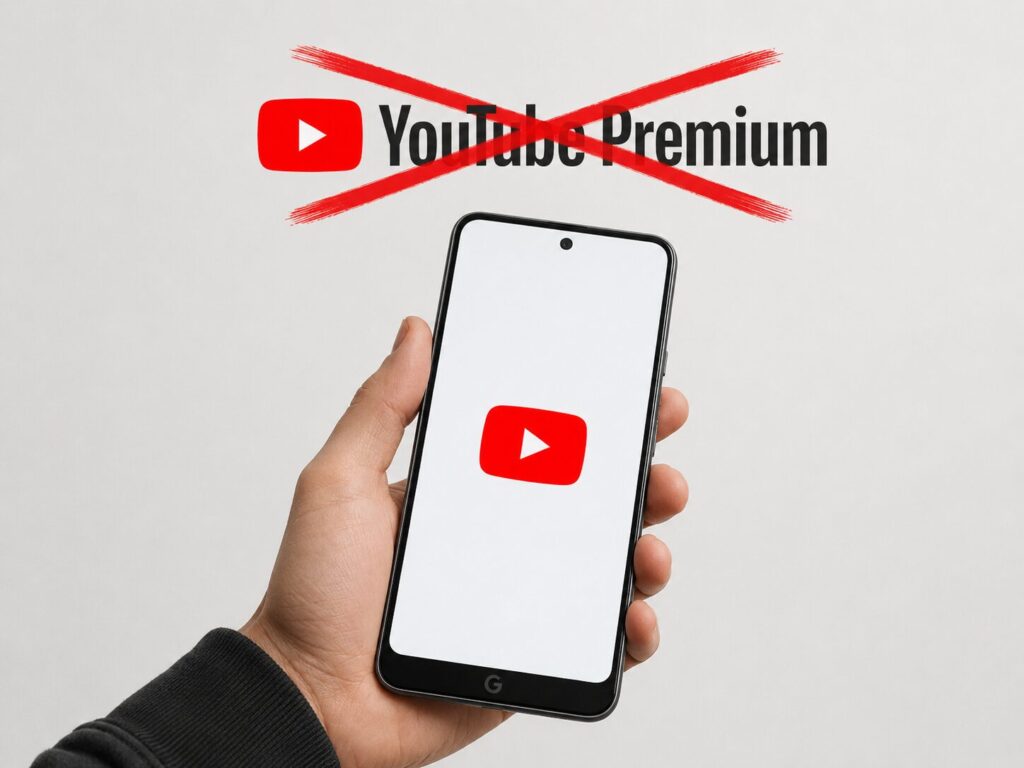 Premium subscription no longer needed: YouTube now offers background playback for free