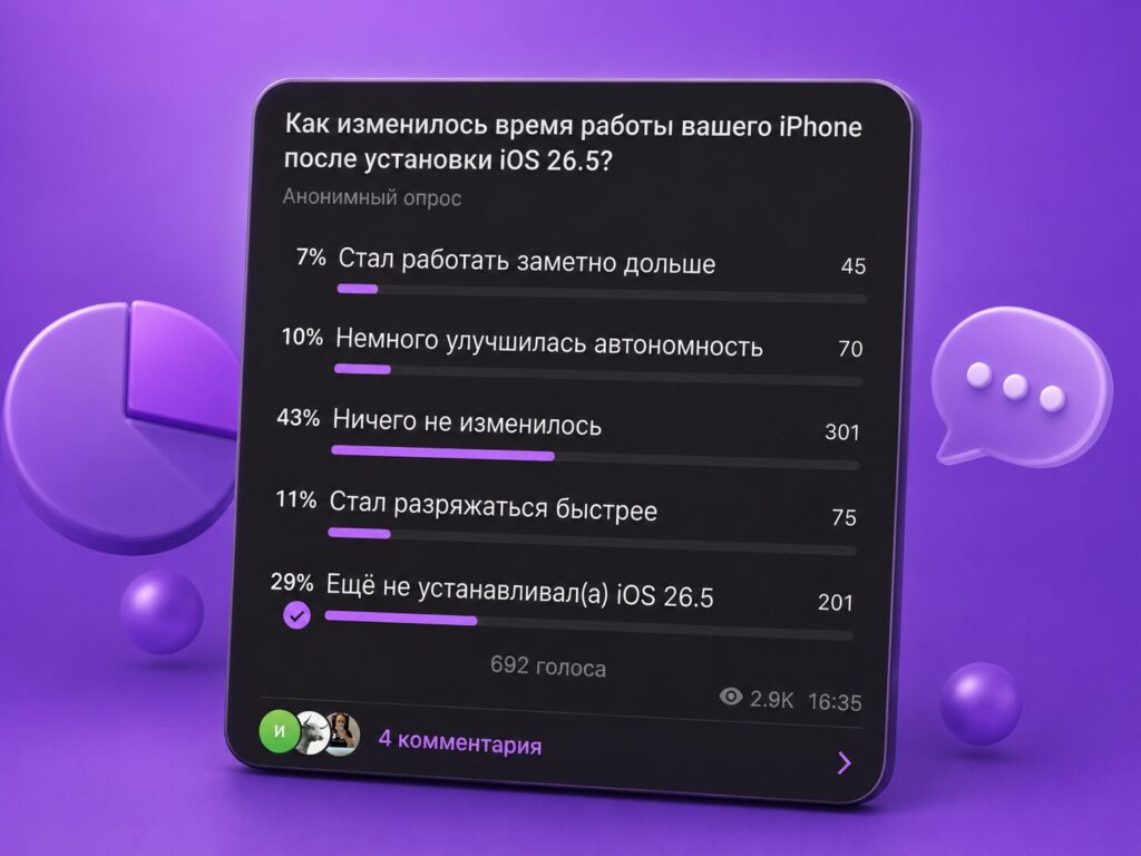 How iOS 26.5 affected iPhone battery life — conclusions. It's important to listen to real-world feedback too.