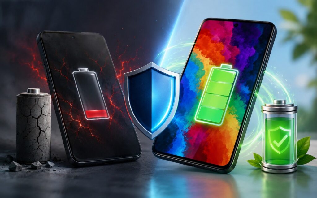Enable battery protection on your Samsung as soon as possible