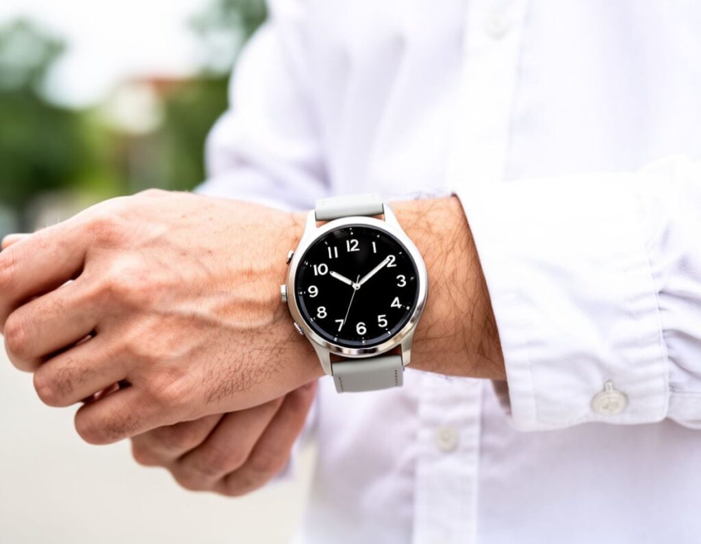 Any smartwatch is designed to be worn on either hand