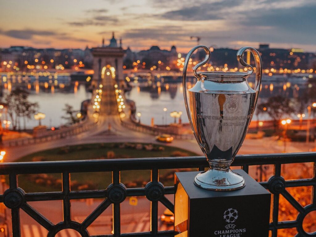 For the first time, the Champions League final will be held in Budapest