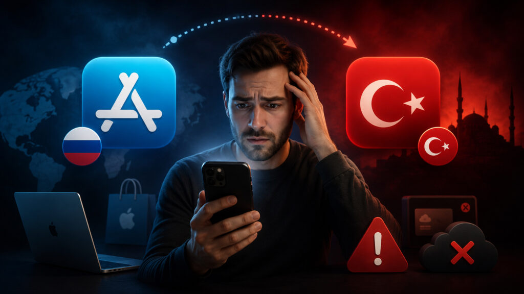 Moved Apple ID to Turkey and regretted it