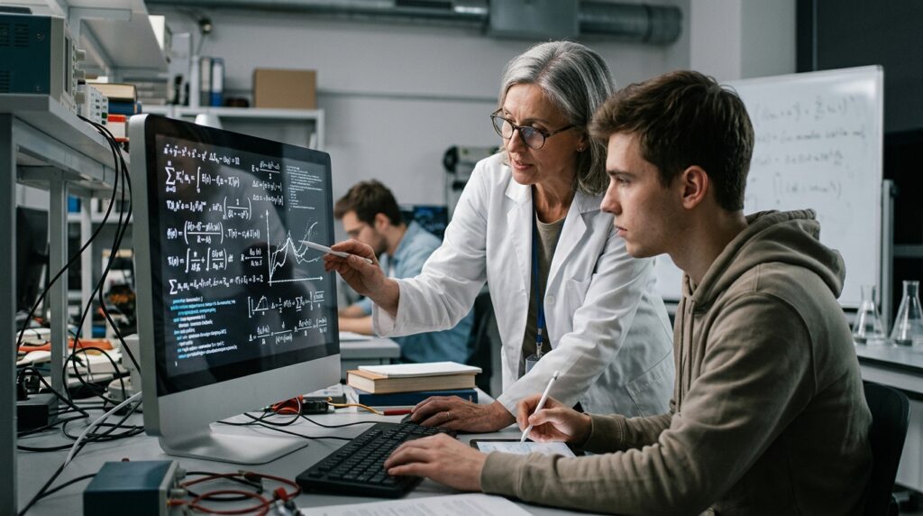 The future of mathematics is the synergy between amateur curiosity, AI power, and professional expertise. Photo.