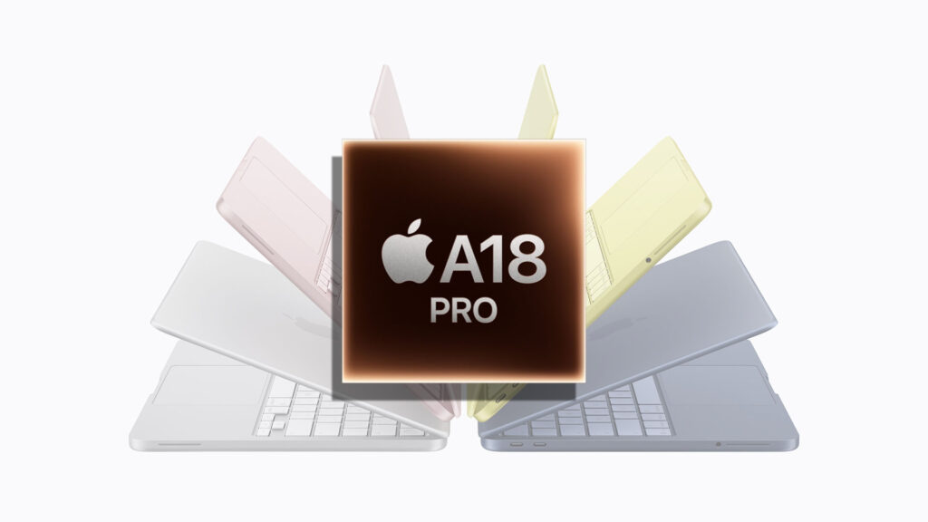 iPhone 16 Pro processor in MacBook Neo. MacBook Neo is one of the prime examples of binning. Photo.