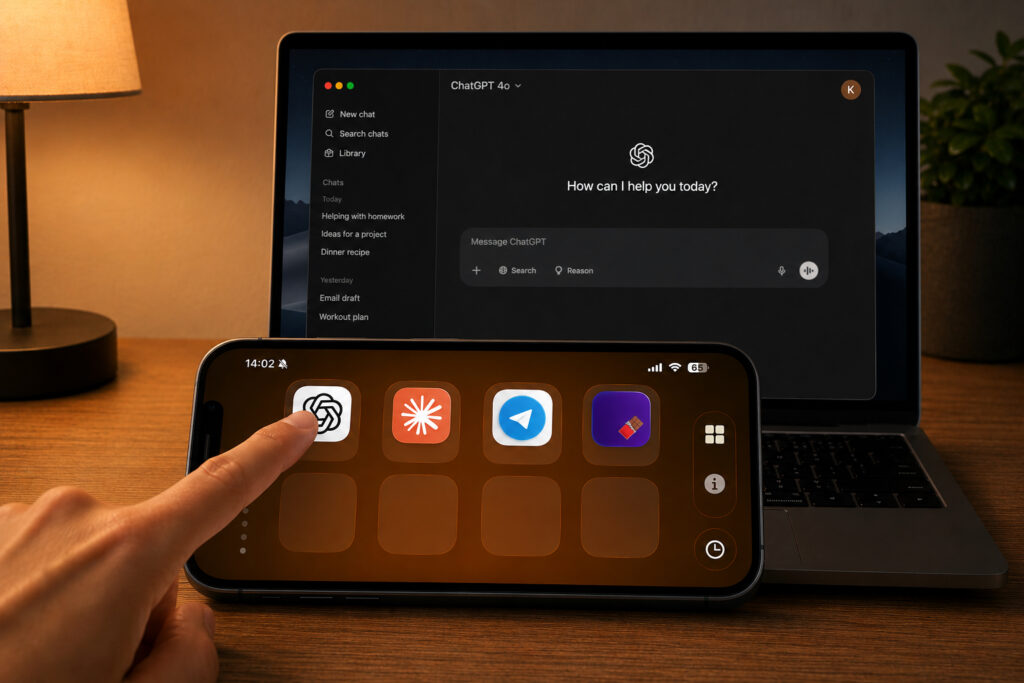 You can launch apps, commands, and open websites on Mac right from iPhone. Photo.