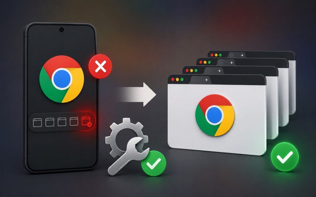 Solving the five windows problem in Chrome