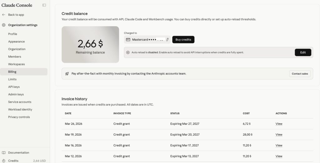 Top up API — here
