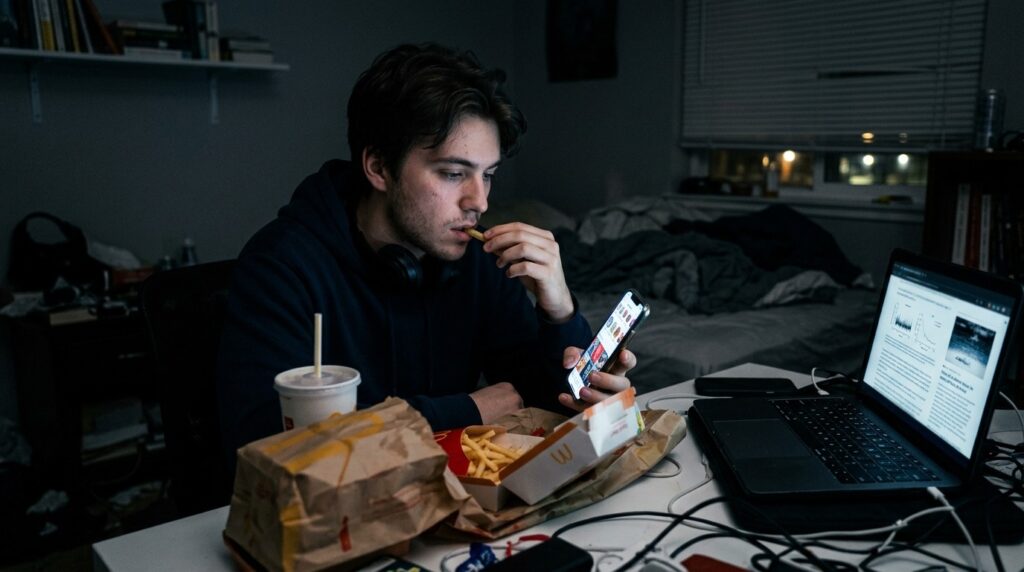 Screen time and ultra-processed food — potential risk factors that still need to be studied